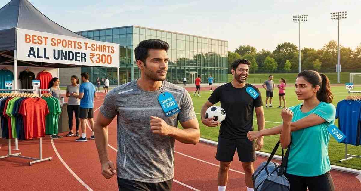 Best Sports T-shirts Under 300 That Don't Stick to Sweat