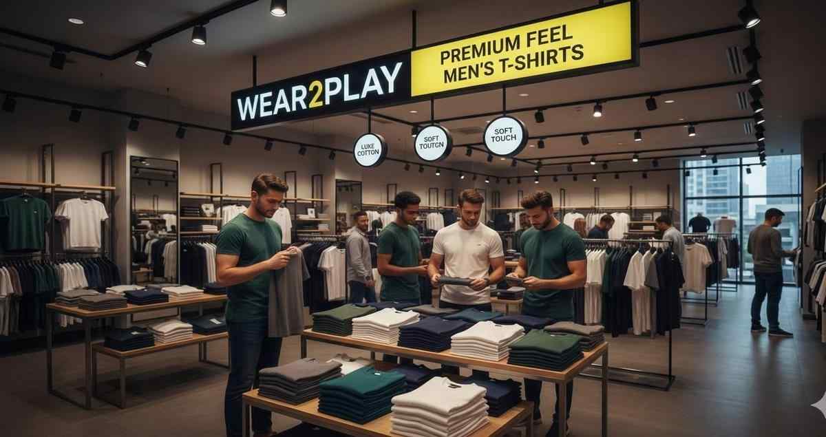 Premium-Feel Men’s Sports T-Shirts