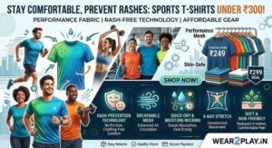 Sports T-shirts under 300 That Prevent Rashes