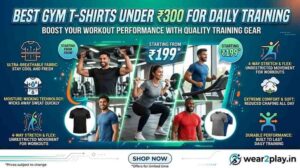 Best Gym T-shirts under 300 for Daily Training